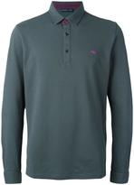 Thumbnail for your product : Etro long sleeve polo shirt - men - Cotton - M