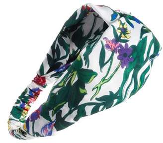Cara Floral Garden Print Head Wrap