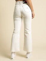 Thumbnail for your product : Tommy Hilfiger Harper High Rise Flare Ankle BF Jeans in White