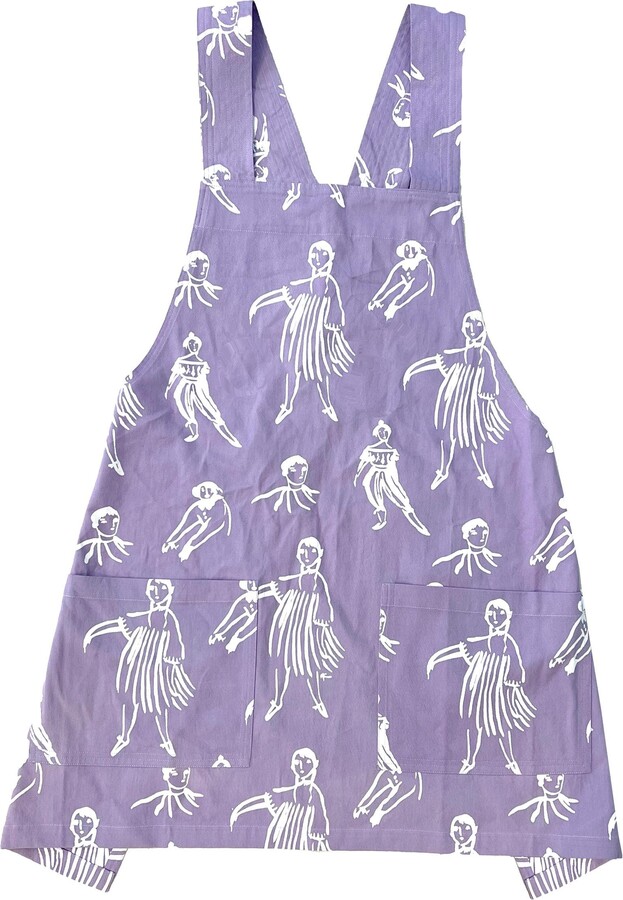 Forest Green Utility Apron | Gardening Kitchen