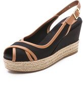 Thumbnail for your product : Tory Burch Majorca Slingback Wedges