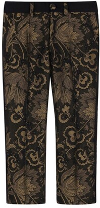 Dolce & Gabbana Children Jacquard Tailored Trousers (8-12 Years)