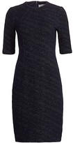 Thumbnail for your product : Teri Jon by Rickie Freeman Shimmer Jacquard Cocktail Dress