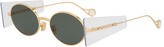 Thumbnail for your product : Fenty by Rihanna Side Note 54MM Oval Sunglasses