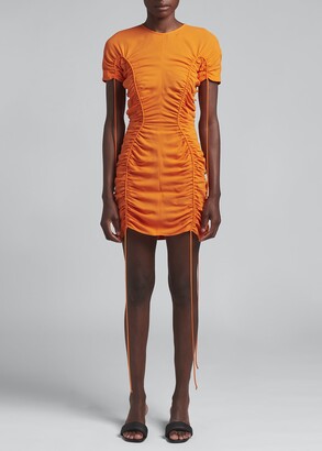 stella mccartney orange dress