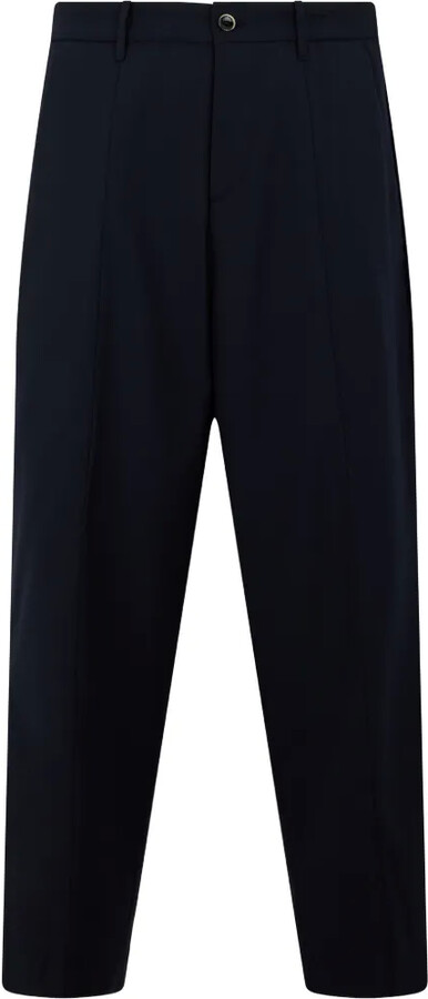 Nine In The Morning Button Pleat Trousers