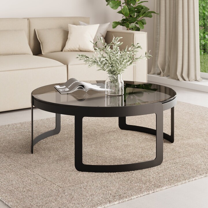 Dunelm Ozai Coffee Table Black ShopStyle
