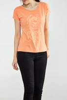 Tee Shirt Franklin&marshall Tswr260s13 Orange Femme
