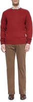 Thumbnail for your product : Peter Millar Satin-Stretch Five-Pocket Pants, Brown