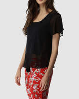 Thumbnail for your product : Deshabille Blossom Cropped Pants & Tee Set