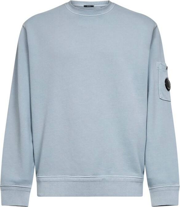 C.P. Company Lens Detailed Crewneck Sweatshirt