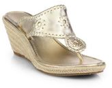 Thumbnail for your product : Jack Rogers Marbella Leather Cork Wedge Sandals
