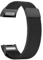 Thumbnail for your product : Fitbit iGK Charge 2 Bands Replacement Accessories Milanese Loop Stainless Steel Metal Bracelet Strap with Unique Magnet Lock for Charge 2 (Colorful, Large)
