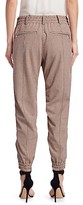 Thumbnail for your product : Derek Lam 10 Crosby Checked Jogging Pant