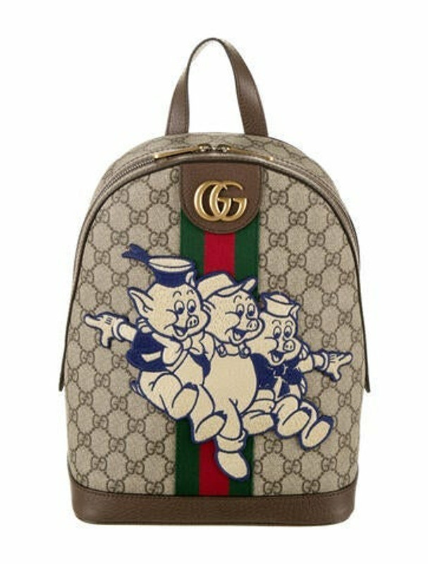 gucci backpack gold