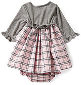 Thumbnail for your product : Sweet Heart Rose 12-24 Months Knit-To-Woven Cardigan Dress & Matching Panty Set