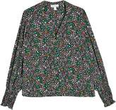 Thumbnail for your product : Topshop Bright Animal-Print Shirt