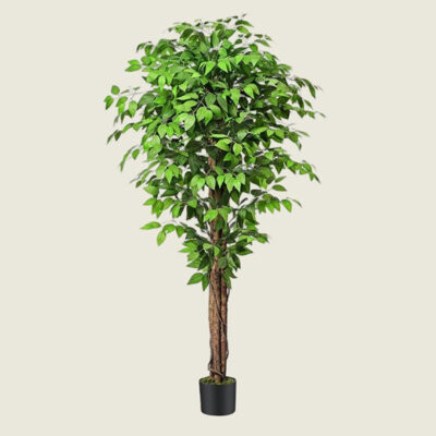 Forest Faux Ficus Tree for Office Home, Living Room, Patio