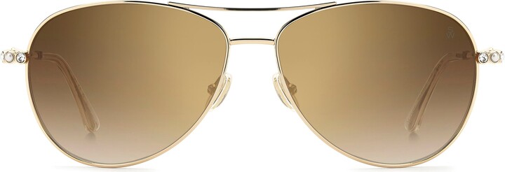 Stuart Weitzman 60mm Pilot Sunglasses