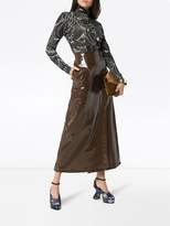 Thumbnail for your product : Maryam Nassir Zadeh hall button-front skirt