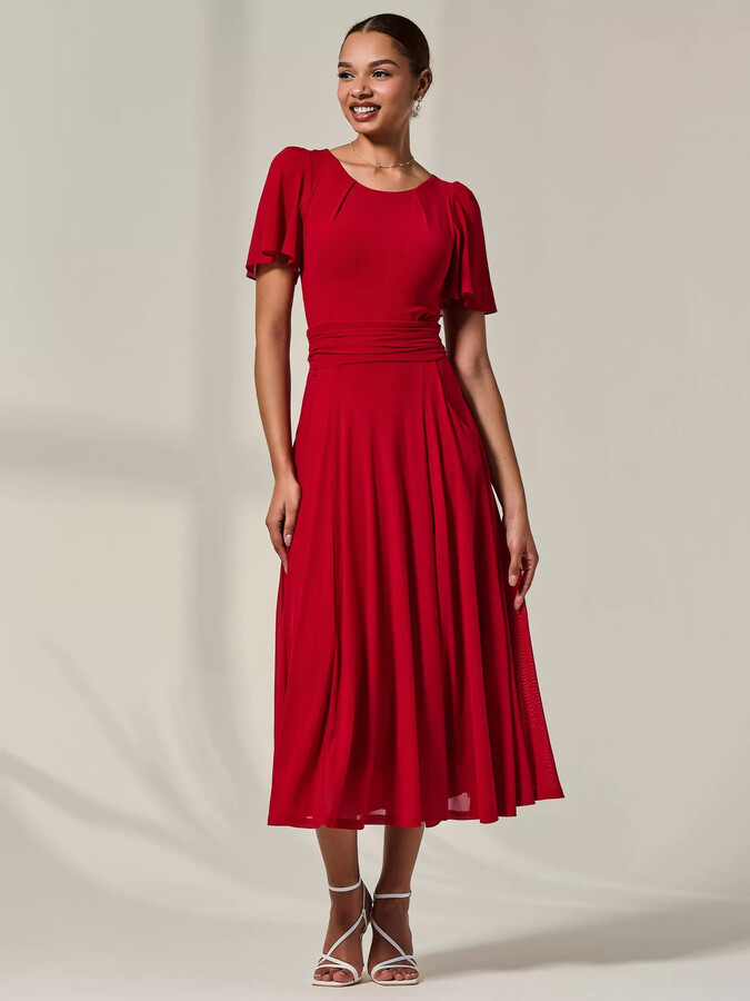 Plain Red Dress Shop The Largest Collection ShopStyle UK