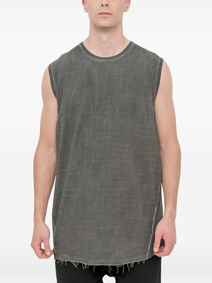 69 BY ISAAC SELLAM Crew-Neck Tank Top
