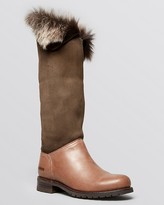 Thumbnail for your product : AERIN Flat Fur Boots - Kappel
