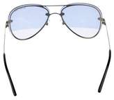 Thumbnail for your product : Michael Kors Mirrored Aviator Sunglasses