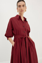 Thumbnail for your product : SABA Hera Silk Cotton Shirt Dress
