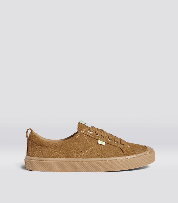 Camel Suede Sneakers | ShopStyle