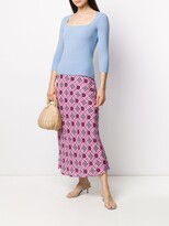 Thumbnail for your product : Chinti and Parker Ribbed Scoop-Neck Jumper