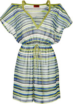 Thumbnail for your product : Missoni Mare Cutout Shoulder Knit Tunic