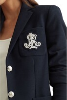 Thumbnail for your product : Lauren Ralph Lauren Patch Jacquard Blazer (Lauren Navy) Women's Clothing