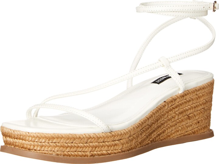 Nine West White Wedge Women's Sandals | Shop the world's largest 
