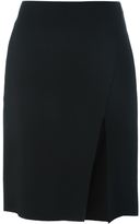 Versace - jupe crayon à fente sur le devant - women - Acétate/Viscose - 40