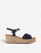 Thumbnail for your product : Dune Kadi suede wedge sandals