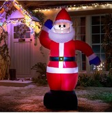 Thumbnail for your product : Inflatable Light Up Santa Outdoor Christmas Decoration