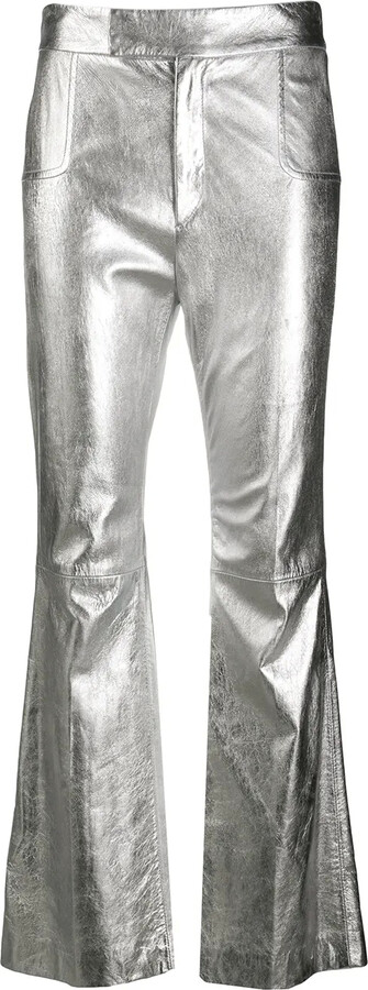 Philosophy di Lorenzo Serafini Metallic Flared Trousers