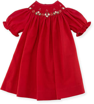 Luli & Me Bishop Dress, Red, Size 3-24 Months