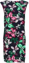 Thumbnail for your product : Wallis PETITE Navy Leaf Print Shift Dress