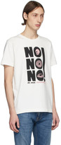 Thumbnail for your product : Nudie Jeans Off-White No No No Roy T-Shirt