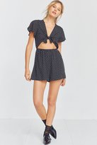 Thumbnail for your product : Kimchi & Blue Kimchi Blue Tie-Front Cut-Out Romper