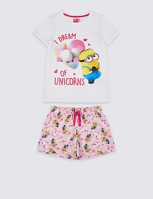 Marks and Spencer Despicable MeTM Minions Short Pyjamas (3-14 Years)