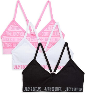 Juicy Couture Girl's 3-Pack Bra - ShopStyle