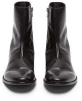 Thumbnail for your product : Alexander McQueen Washed Leather Ankle Boots - Mens - Black