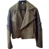 Thumbnail for your product : Balenciaga Grey Wool Jacket