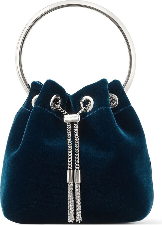 Jimmy Choo Blue Handbags | Shop The Largest Collection | ShopStyle