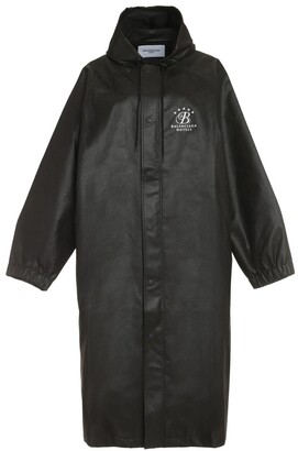 Balenciaga Oversized Hooded Coat