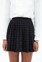 Thumbnail for your product : Forever 21 Striped Lace Skirt