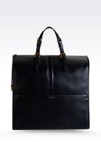 Thumbnail for your product : Giorgio Armani Large Tote Borgonuovo Bag